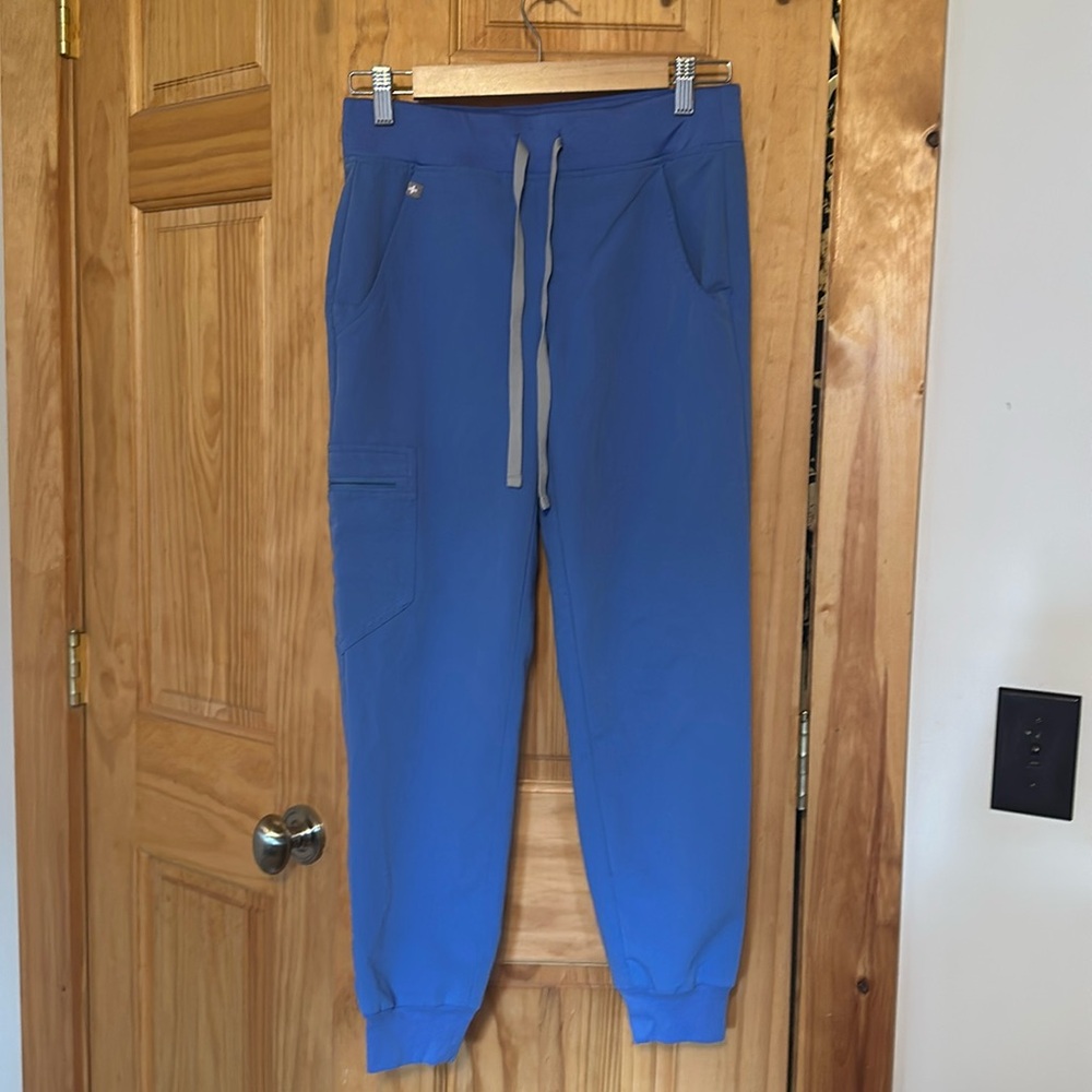 Figs Zamora joggers size XXS Petite (*fit more like XS!), ceil blue